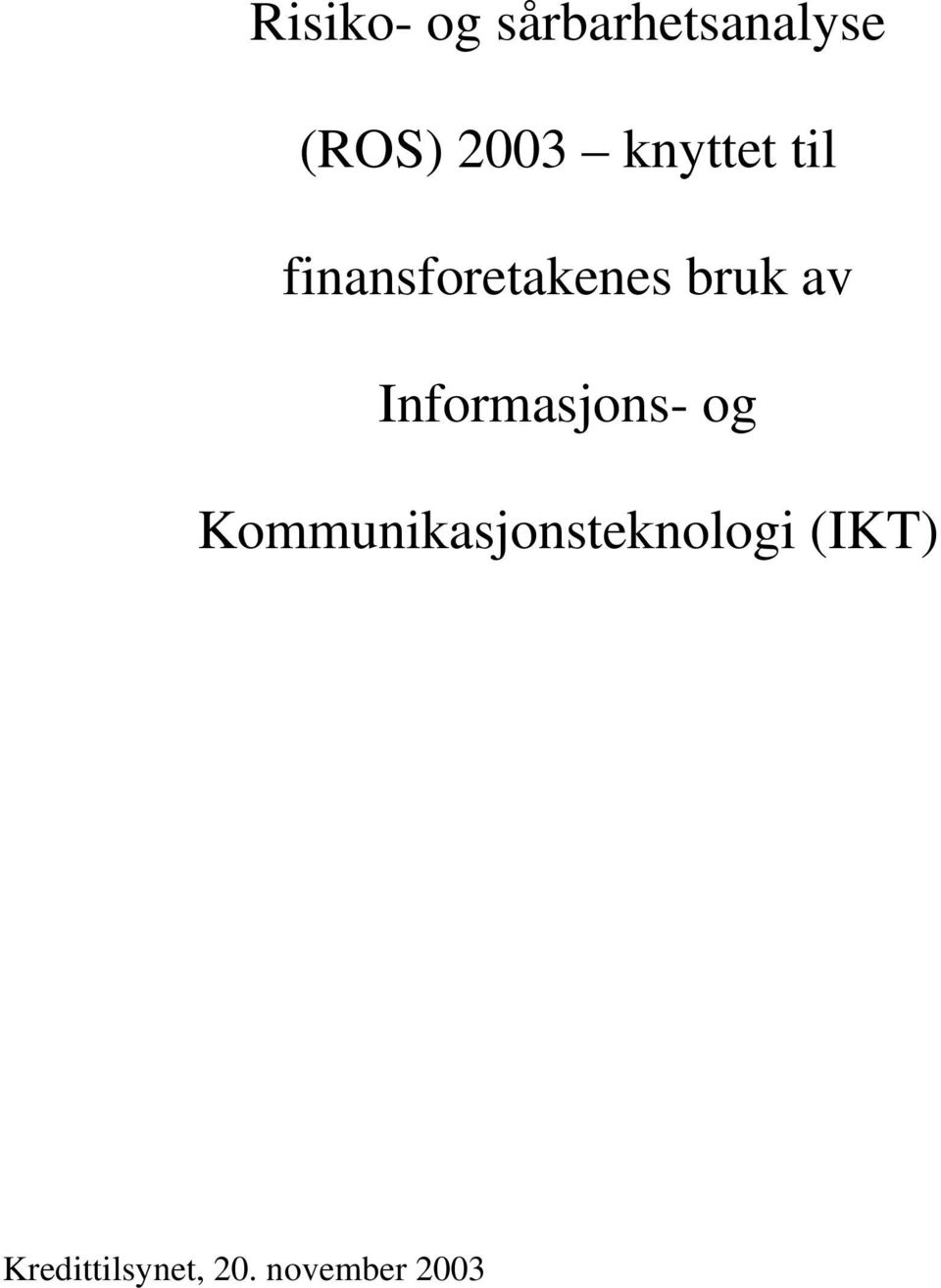 Informasjons- og