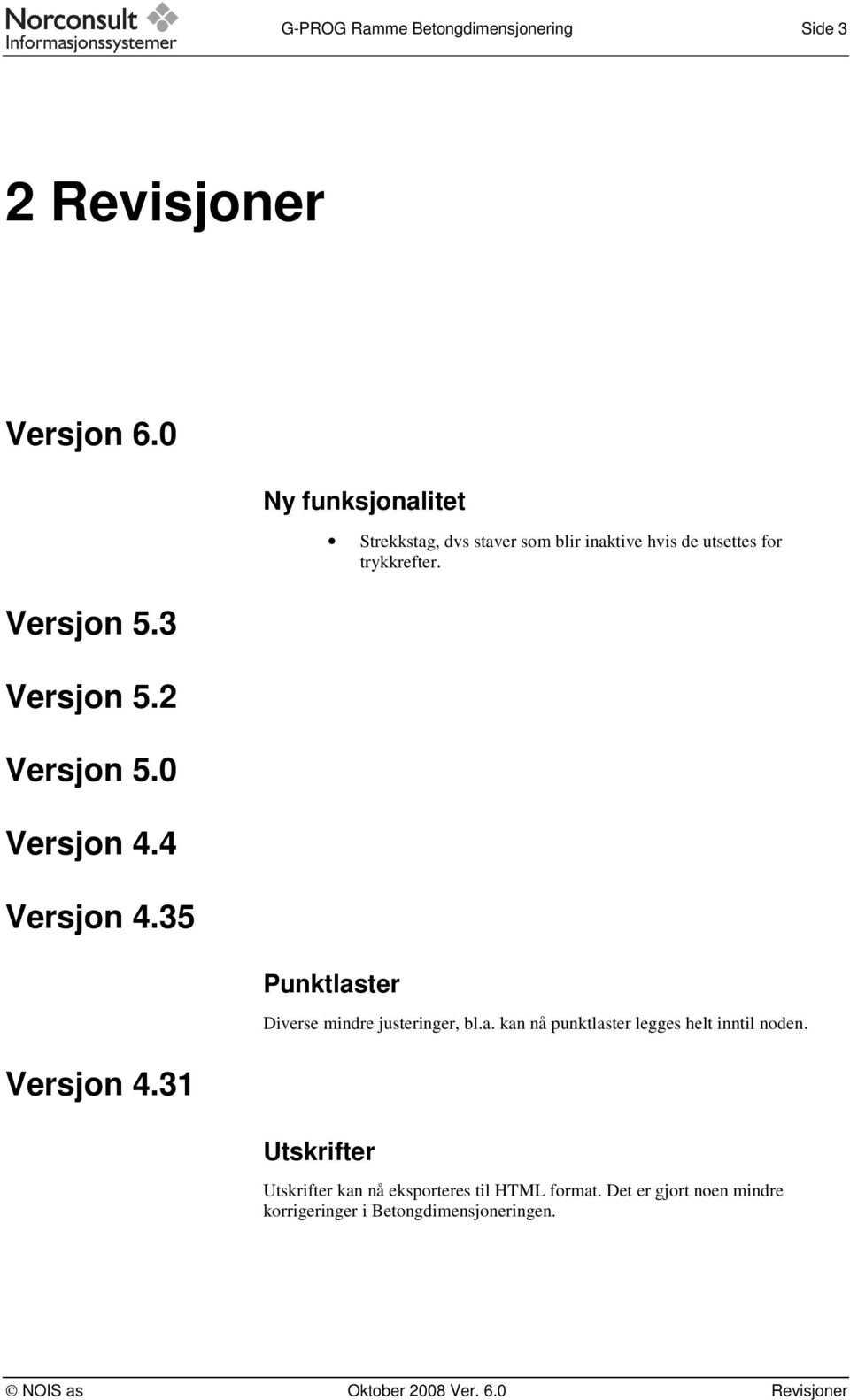 Punktlaster Diverse mindre justeringer, bl.a. kan nå punktlaster legges helt inntil noden.