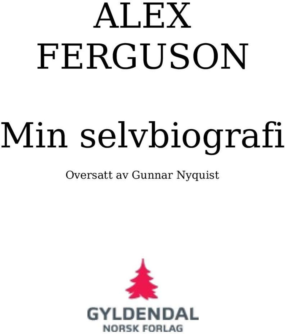 selvbiografi