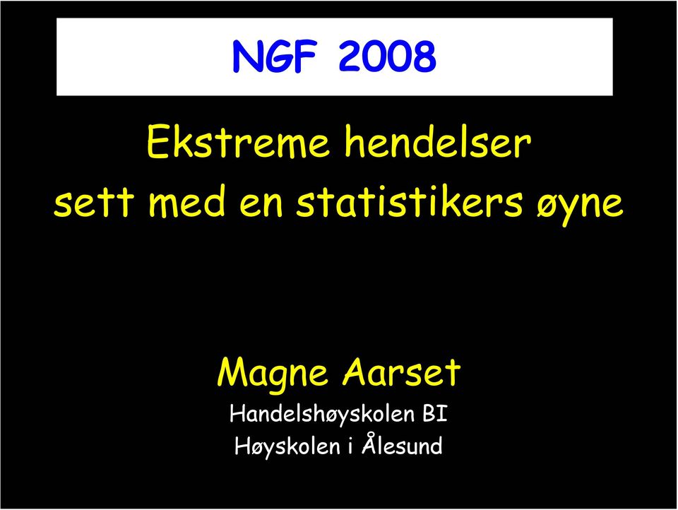 øyne Magne Aarset