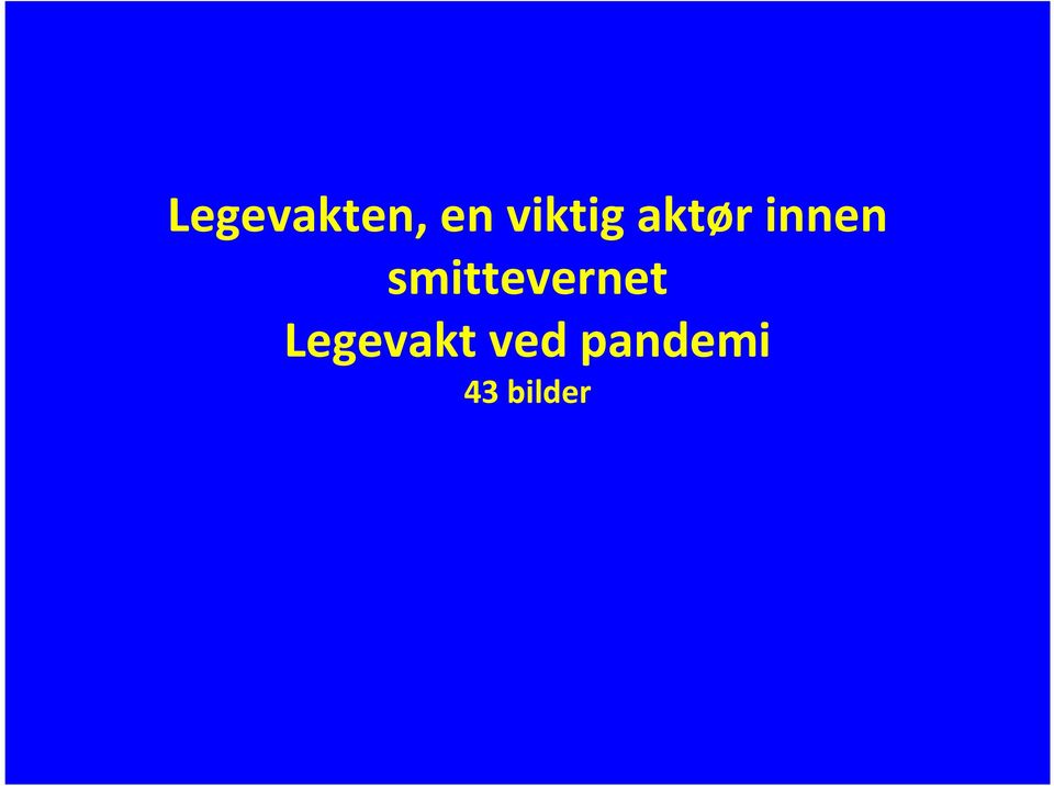 smittevernet