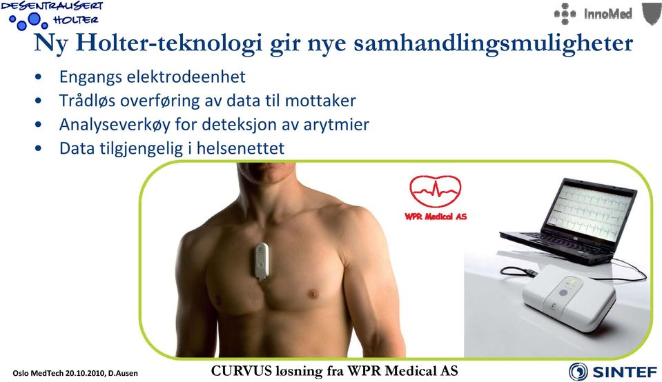 mottaker Analyseverkøy for deteksjon av arytmier Data