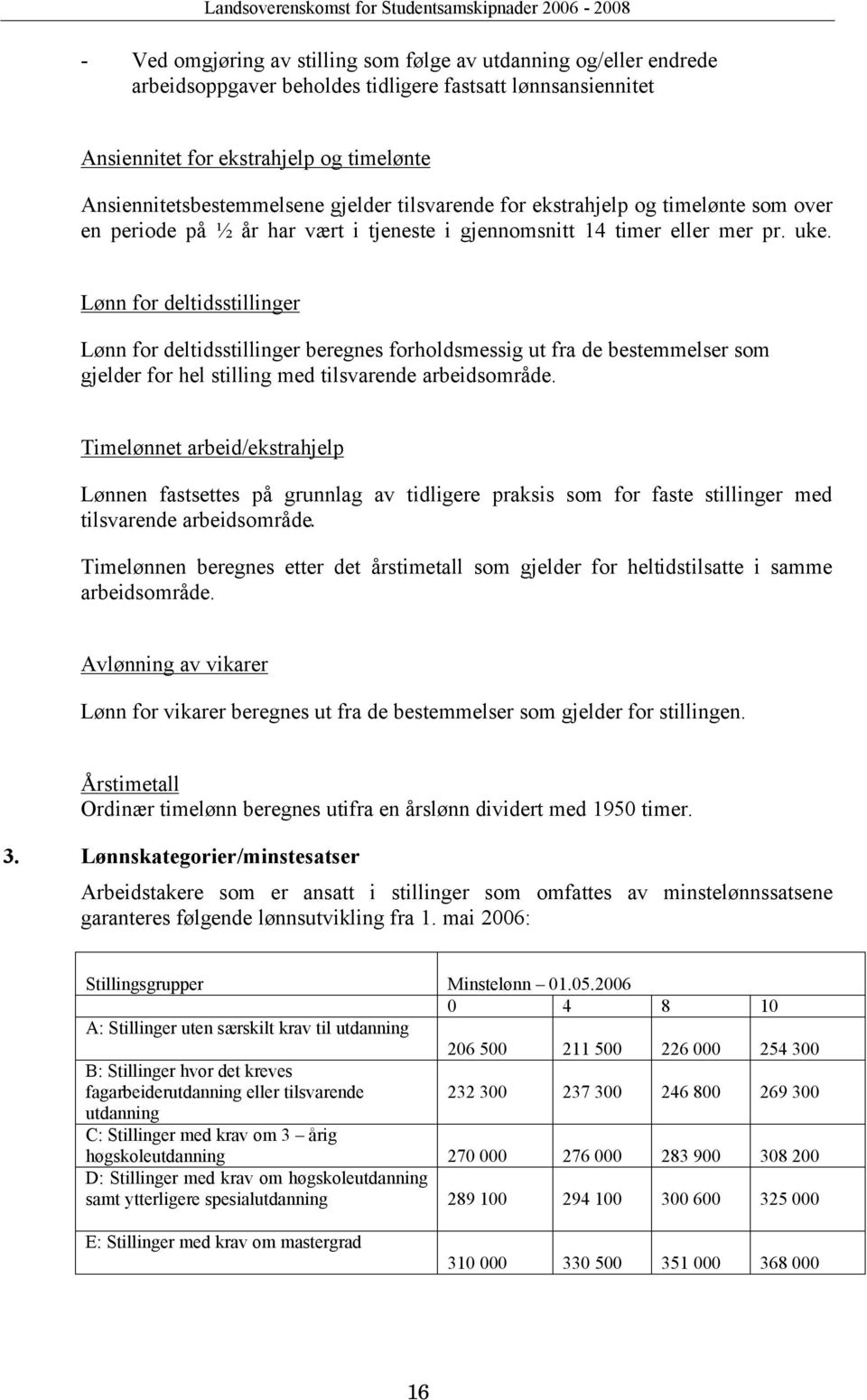 Lønn for deltidsstillinger Lønn for deltidsstillinger beregnes forholdsmessig ut fra de bestemmelser som gjelder for hel stilling med tilsvarende arbeidsområde.