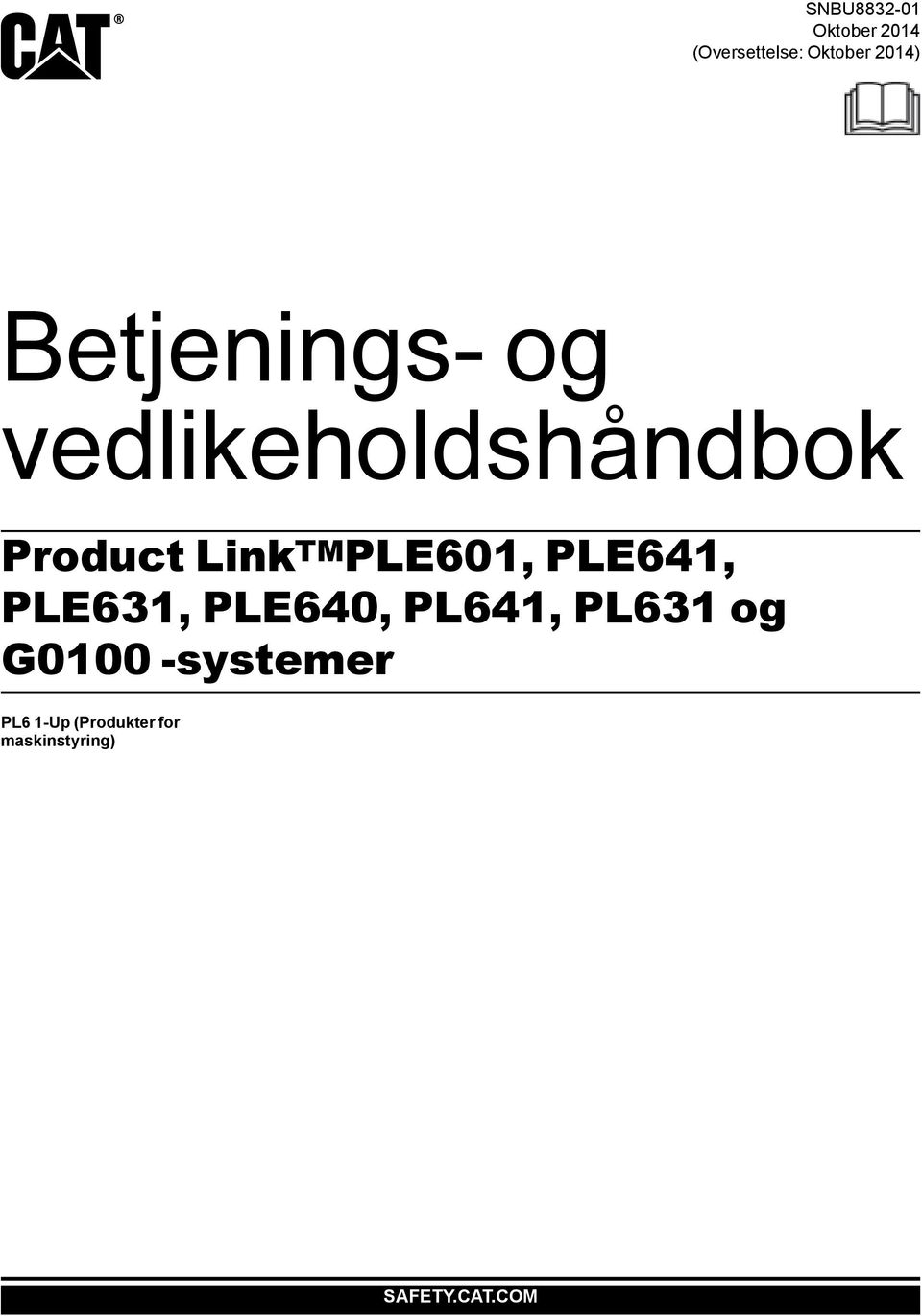 PLE601, PLE641, PLE631, PLE640, PL641, PL631 og G0100