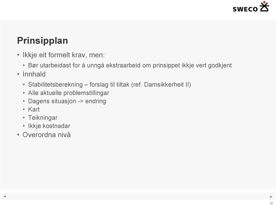 Stabilitetsberekning forslag til tiltak (ref.