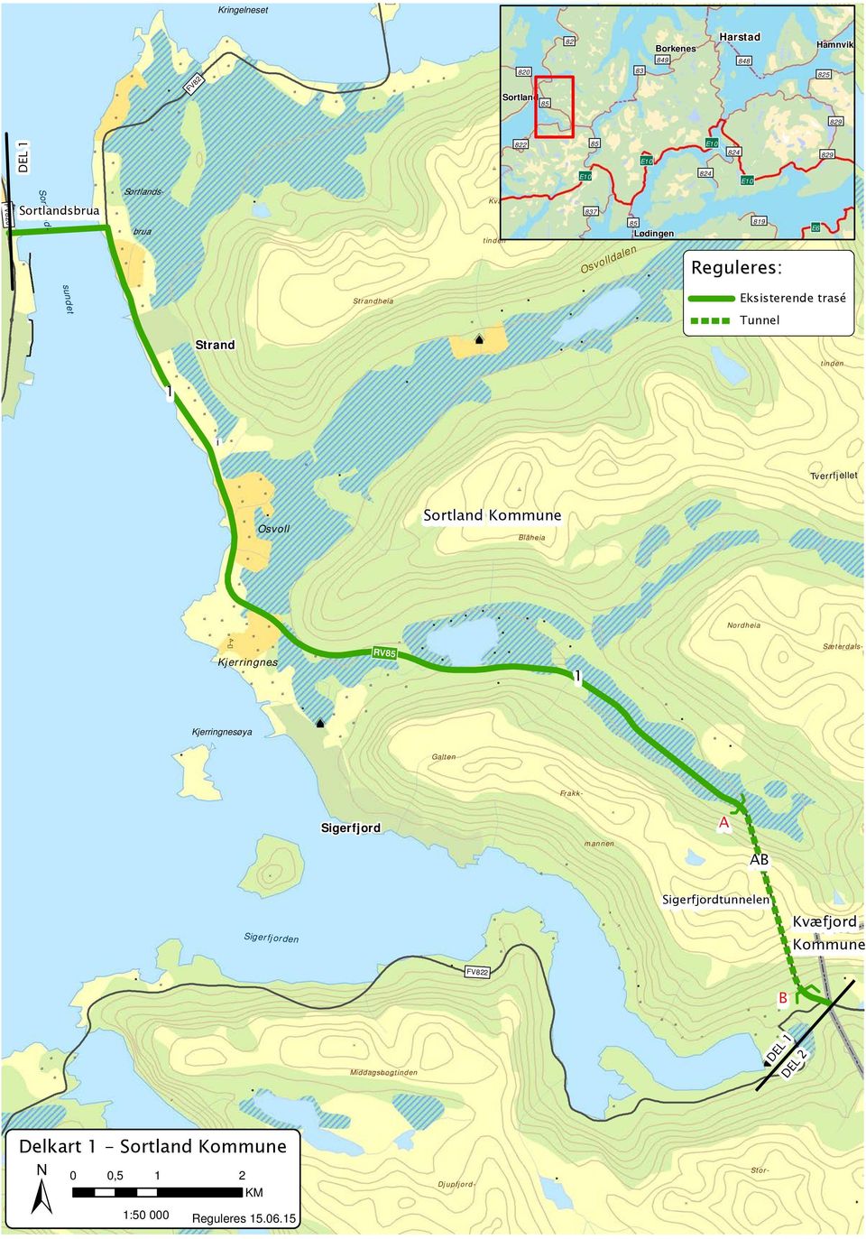 Kjerringnesøya Galten Frakk- Sigerfjord A mannen AB Sigerfjorden Sigerfjordtunnelen Kvæfjord