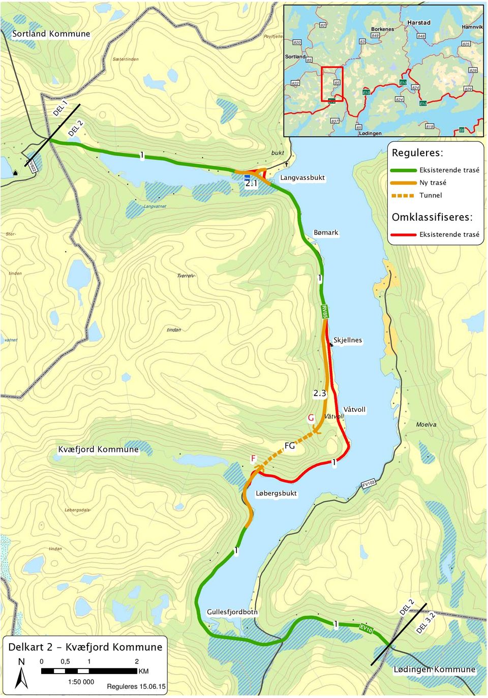 3 G Våtvoll Våtvoll Moelva Kvæfjord Kommune F FG Løbergsbukt FV3 Løbergsdals-