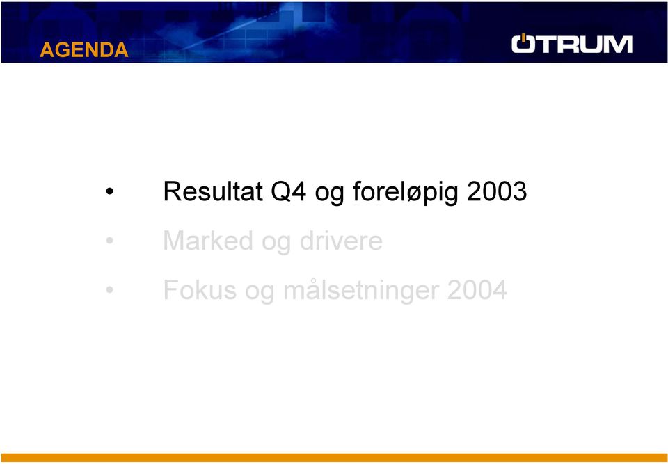 Marked og drivere