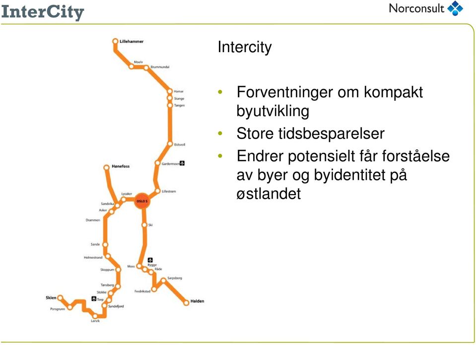 tidsbesparelser Endrer potensielt