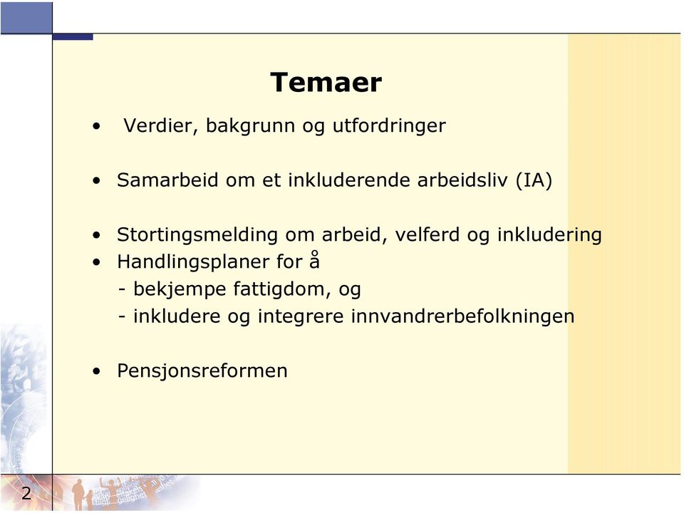 velferd og inkludering Handlingsplaner for å - bekjempe