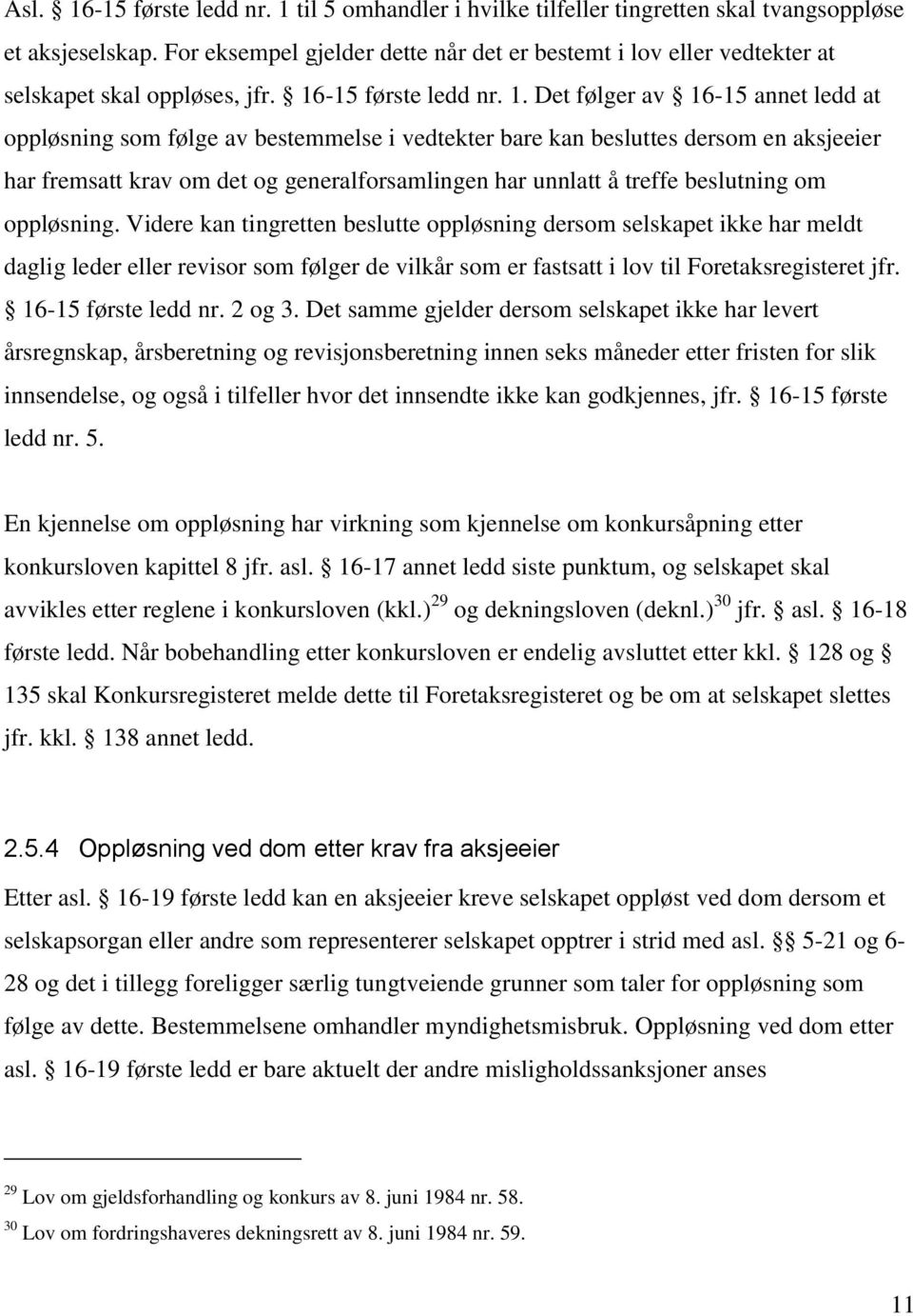 -15 første ledd nr. 1.