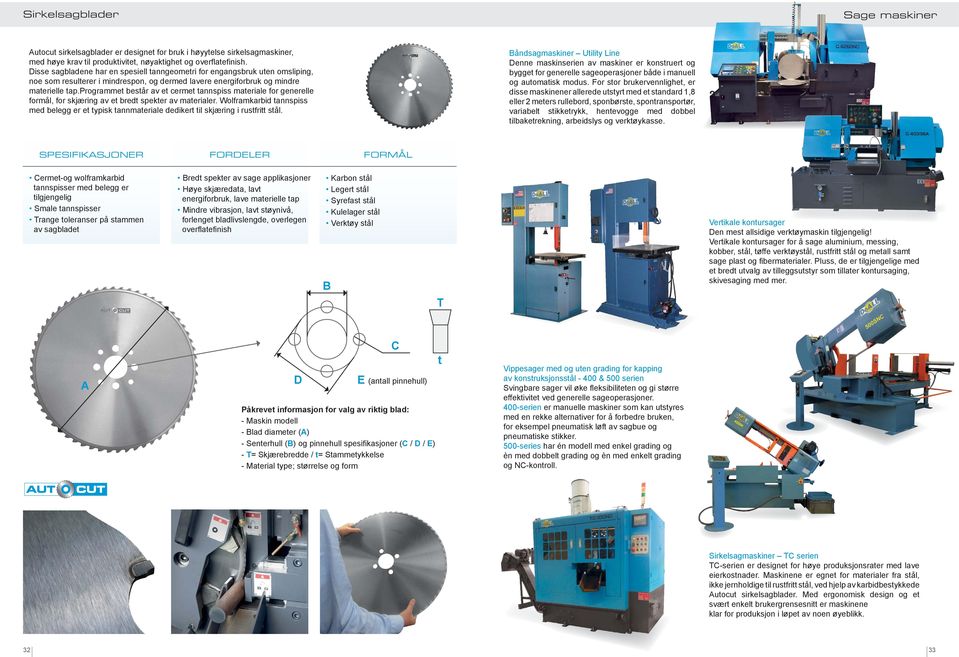 programmet består av et cermet tannspiss materiale for generelle formål, for skjæring av et bredt spekter av materialer.