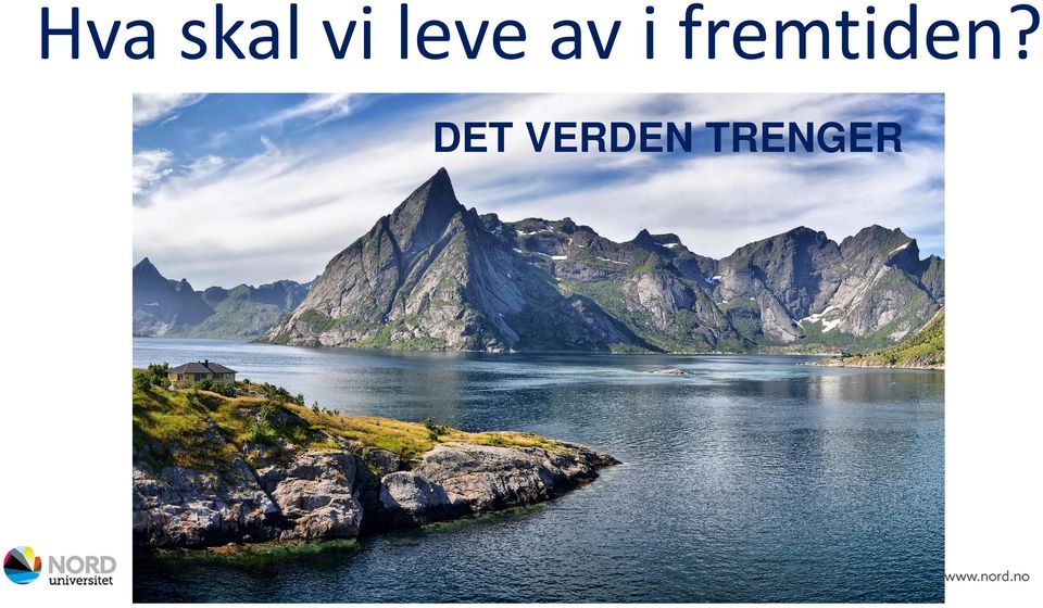 fremtiden?