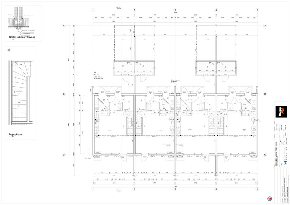 9 m².0 m². m² 099 9 0 9x 80 O.K. 0 60 9 9 9 Gulv senkes mm Utvendig kran. m² O.K. 0.0 m² Utvendig kran VV. m² vkast Ø = mm.9 m² O.K. 0 Gulv senkes mm RIR Ø = 7 mm Modulstart x0m O.K. 0 = 0, 9 Gulv senkes mm.