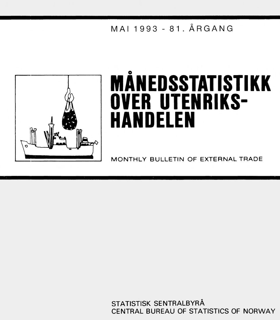 MI HANDELEN MONTHLY BULLETIN OF