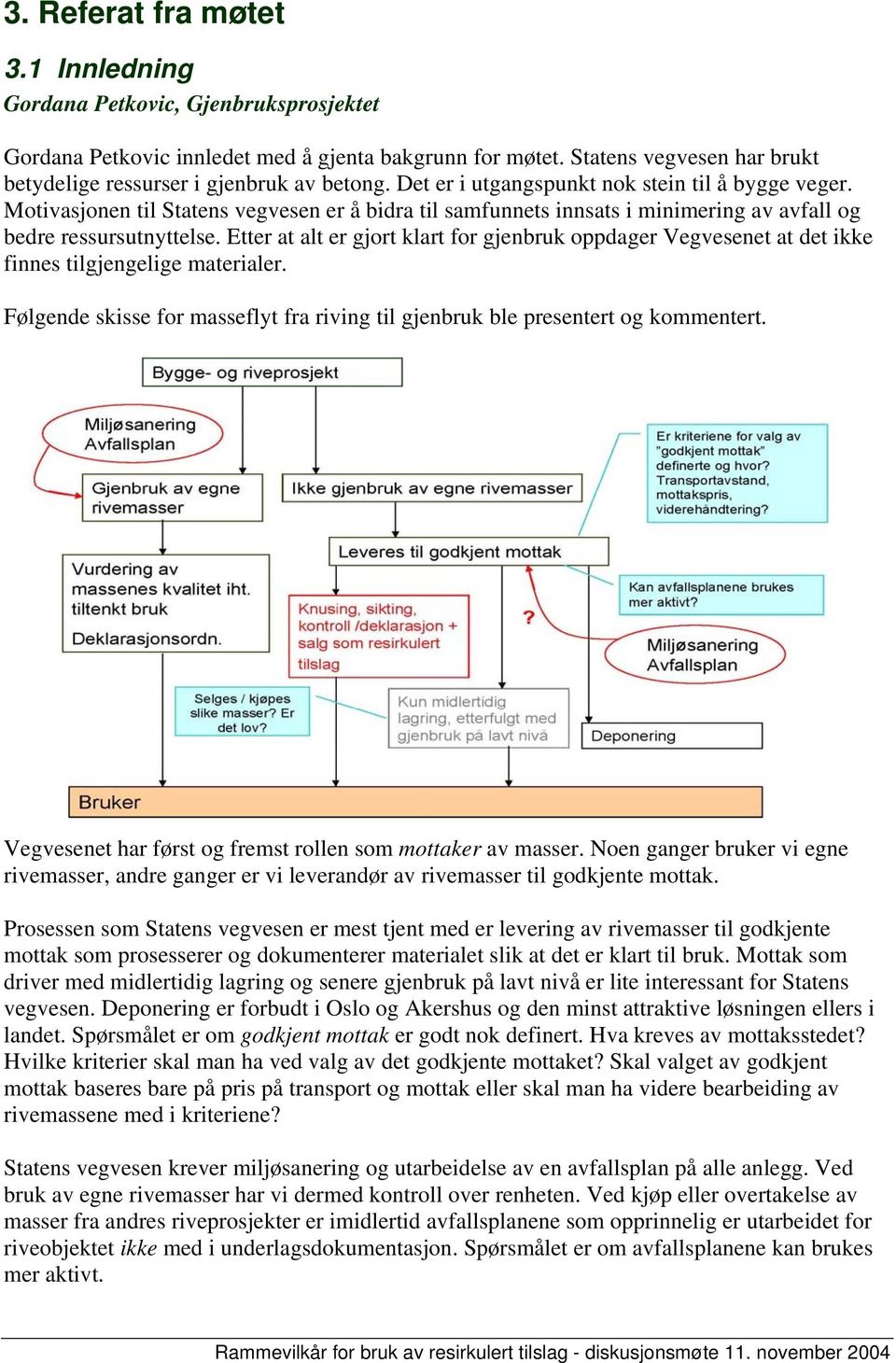 Motivasjonen til Statens vegvesen er å bidra til samfunnets innsats i minimering av avfall og bedre ressursutnyttelse.