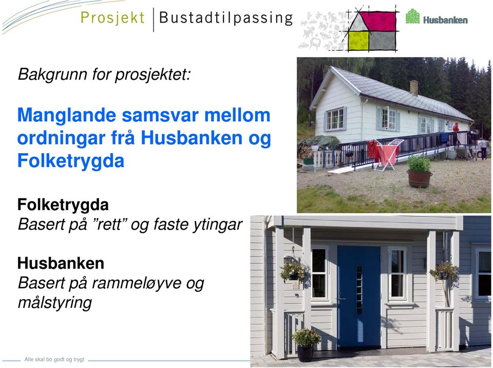 Folketrygda Folketrygda Basert på rett og