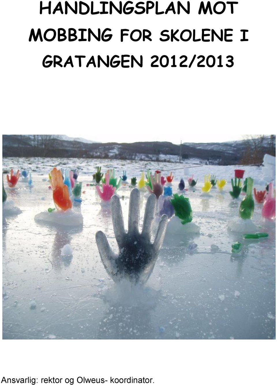 2012/2013 Ansvarlig: