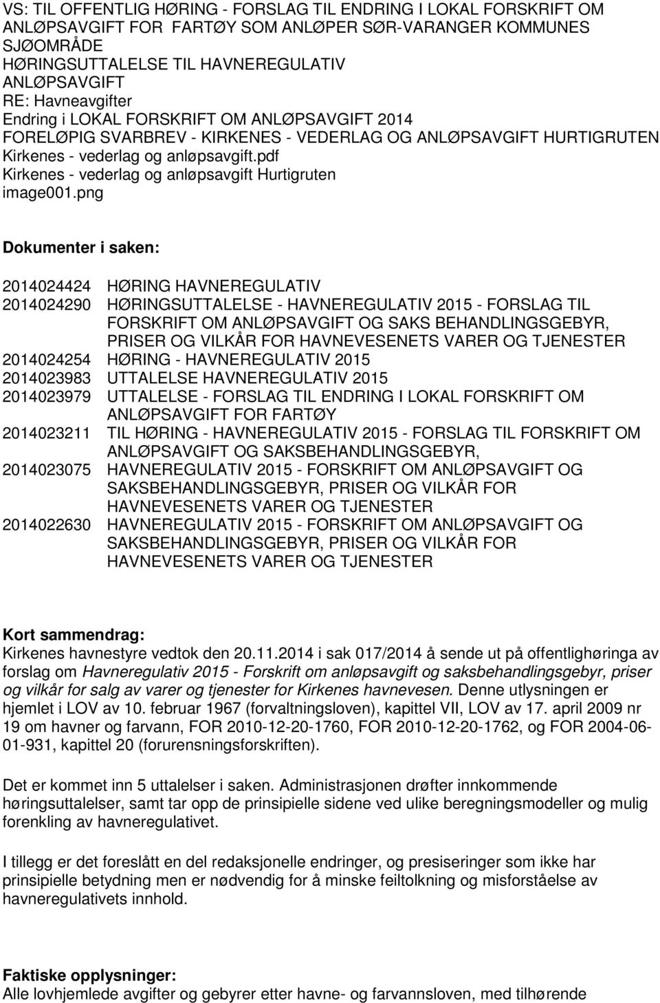 pdf Kirkenes - vederlag og anløpsavgift Hurtigruten image001.