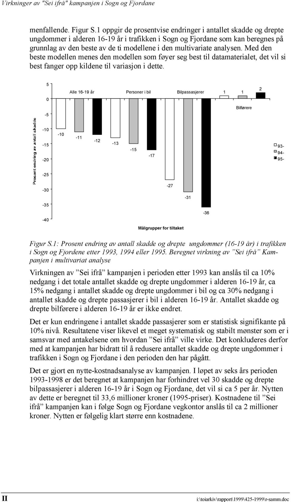 multivariate analysen. Med den beste modellen menes den modellen som føyer seg best til datamaterialet, det vil si best fanger opp kildene til variasjon i dette.