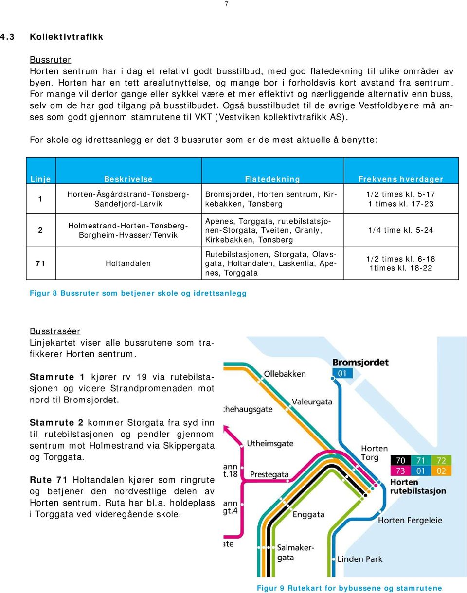 For mange vil derfor gange eller sykkel være et mer effektivt og nærliggende alternativ enn buss, selv om de har god tilgang på busstilbudet.