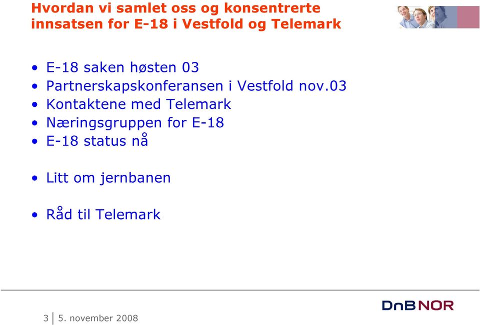 Partnerskapskonferansen i Vestfold nov.