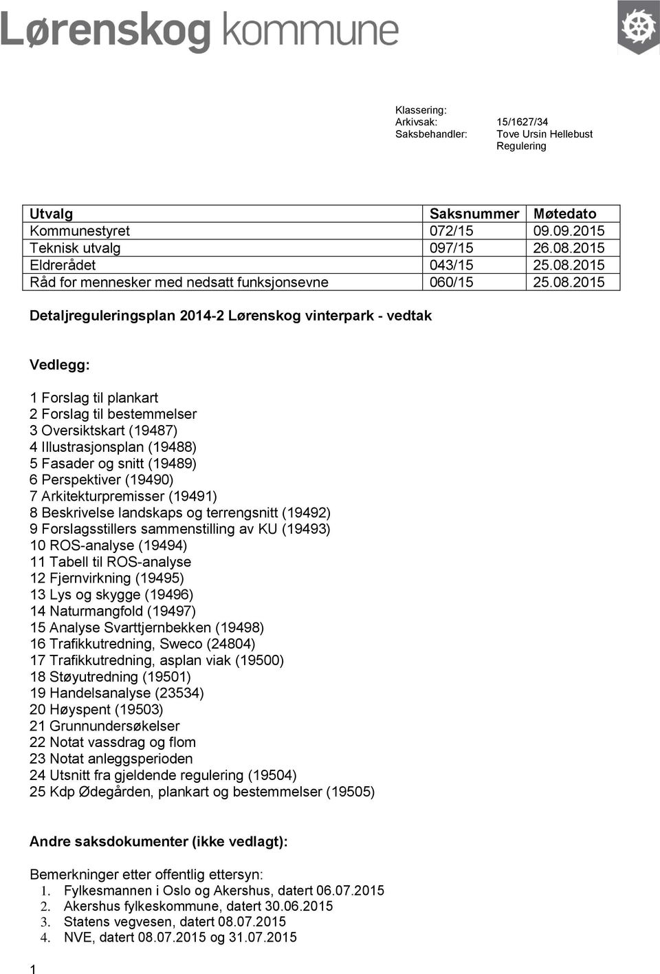 2015 Råd for mennesker med nedsatt funksjonsevne 060/15 25.08.