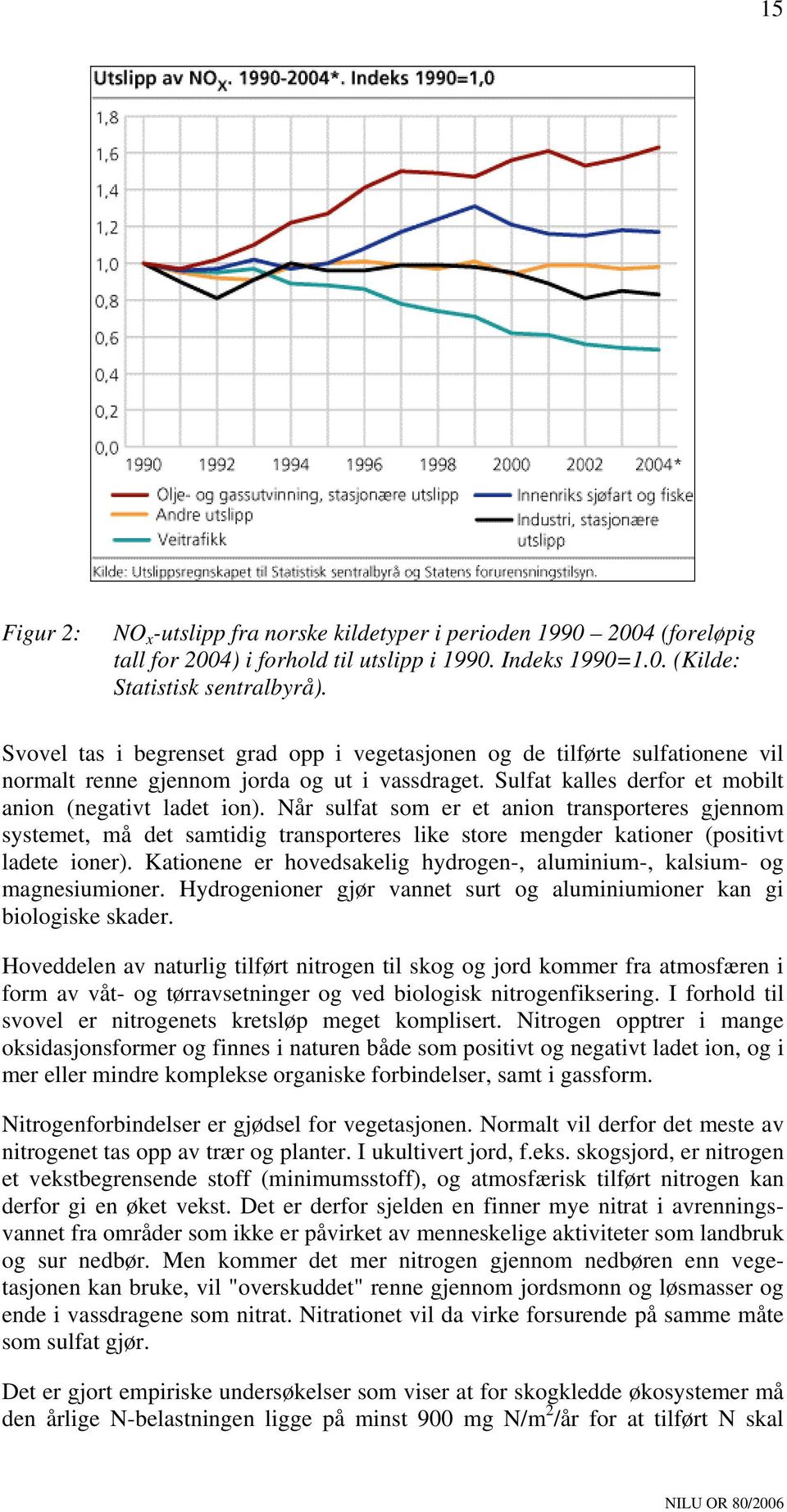 Når sulfat som er et anion transporteres gjennom systemet, må det samtidig transporteres like store mengder kationer (positivt ladete ioner).