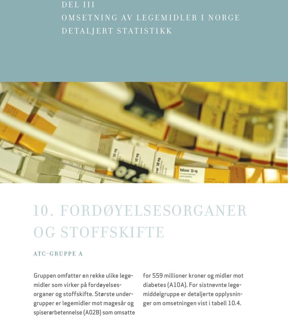 fordøyelsesorganer og stoffskifte.