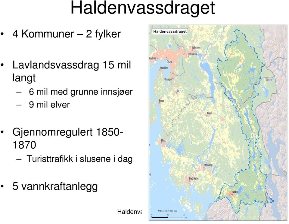 9milelver Gjennomregulert 1850-1870