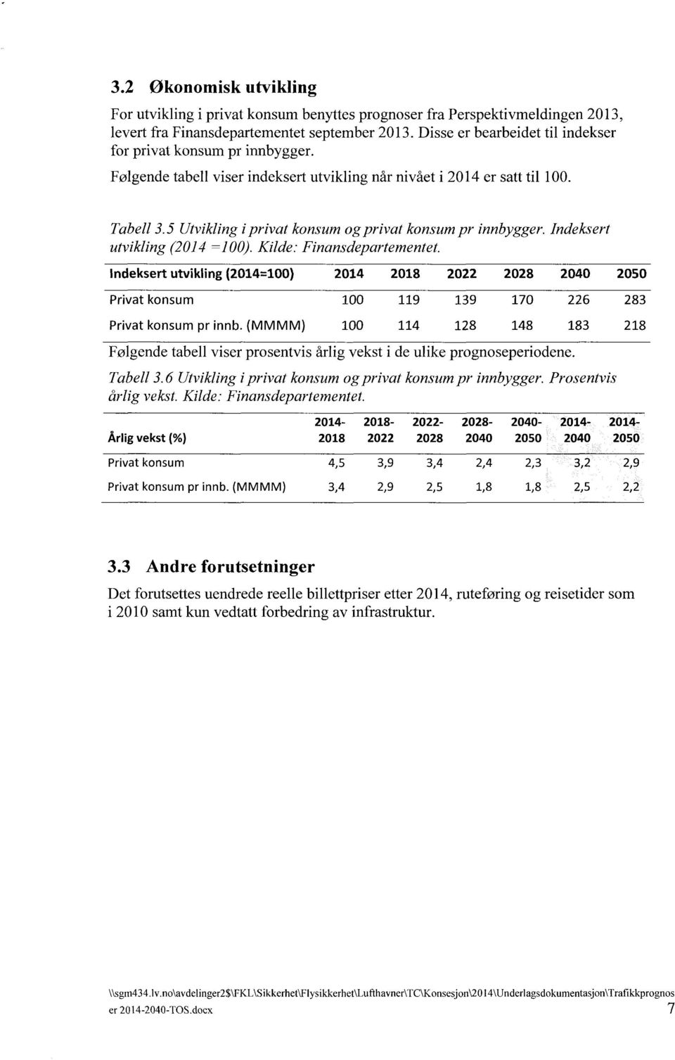 5 Utvikling i privat konsum og privat konsum pr innbygger. Indeksert utvikling (2014 =100). Kilde: Finansdepartementet.