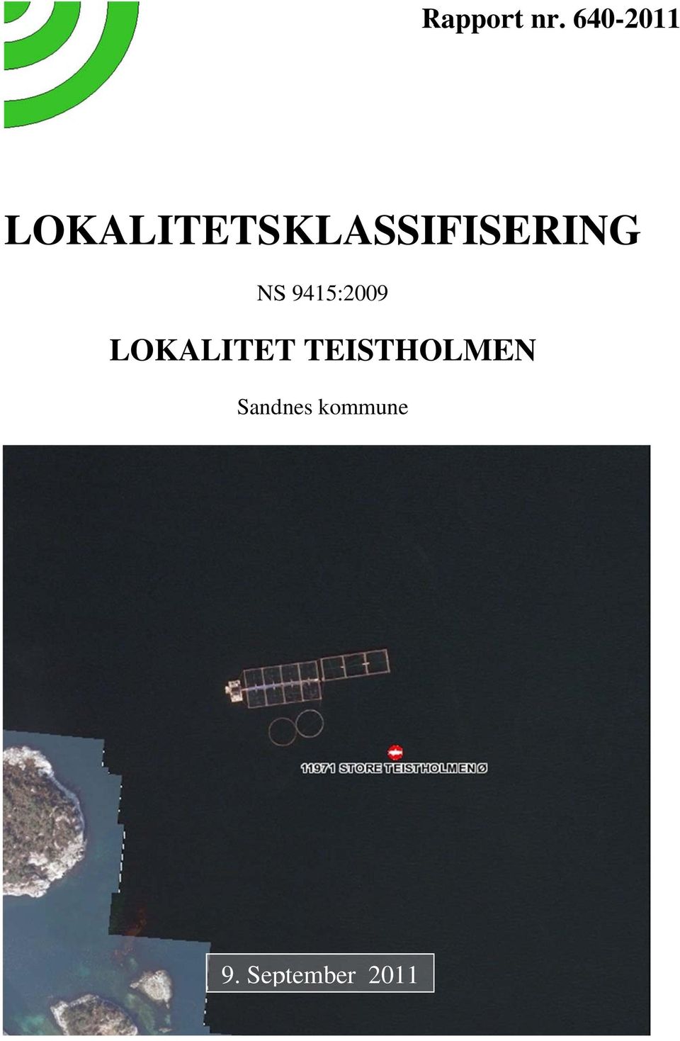 LOKALITETSKLASSIFISERING NS