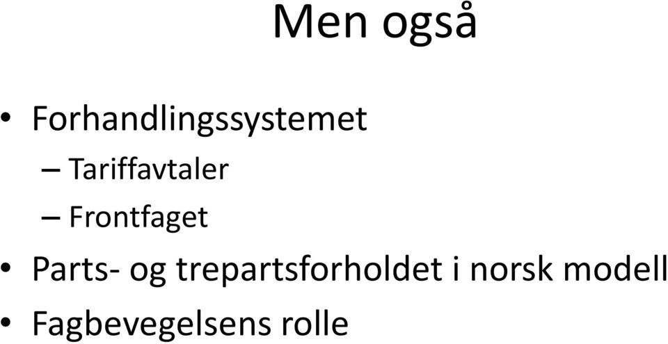 Parts- og trepartsforholdet i