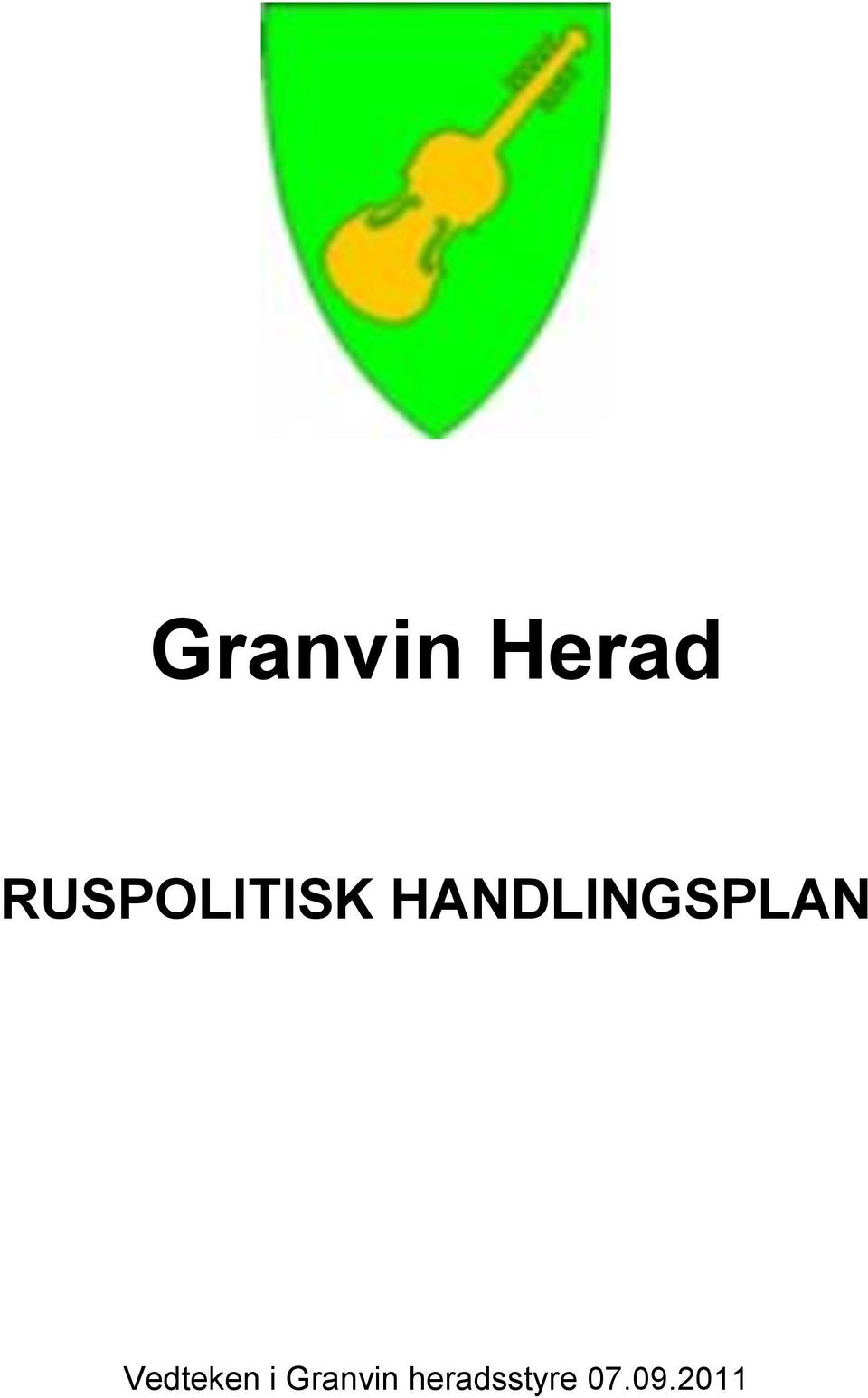 HANDLINGSPLAN