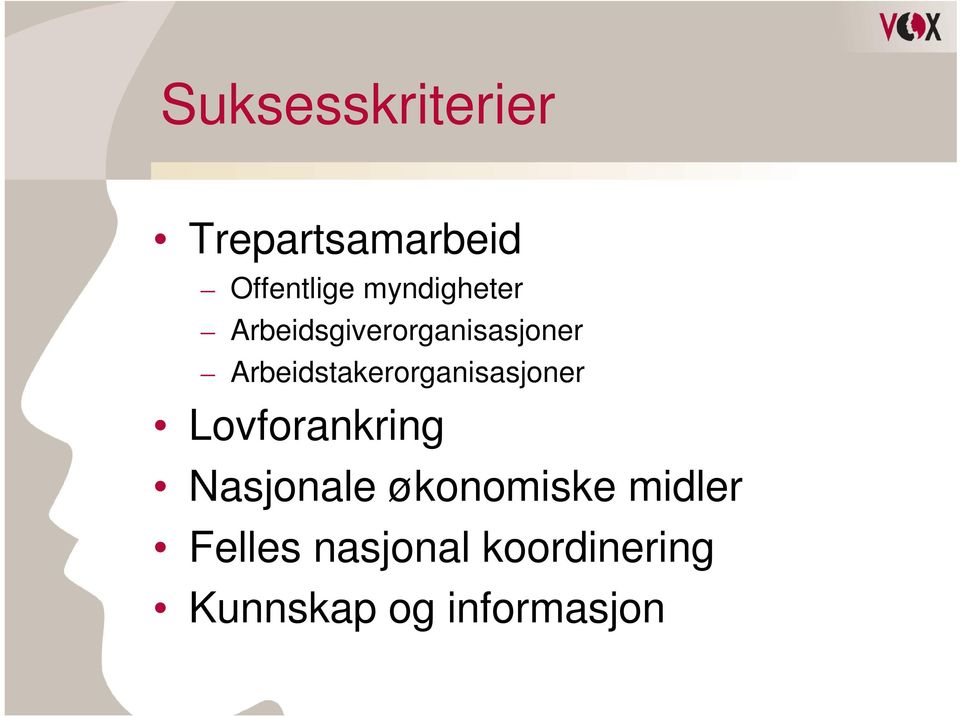 Arbeidstakerorganisasjoner Lovforankring Nasjonale