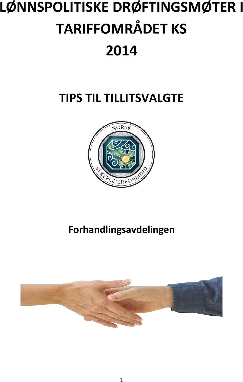 TARIFFOMRÅDET KS 2014