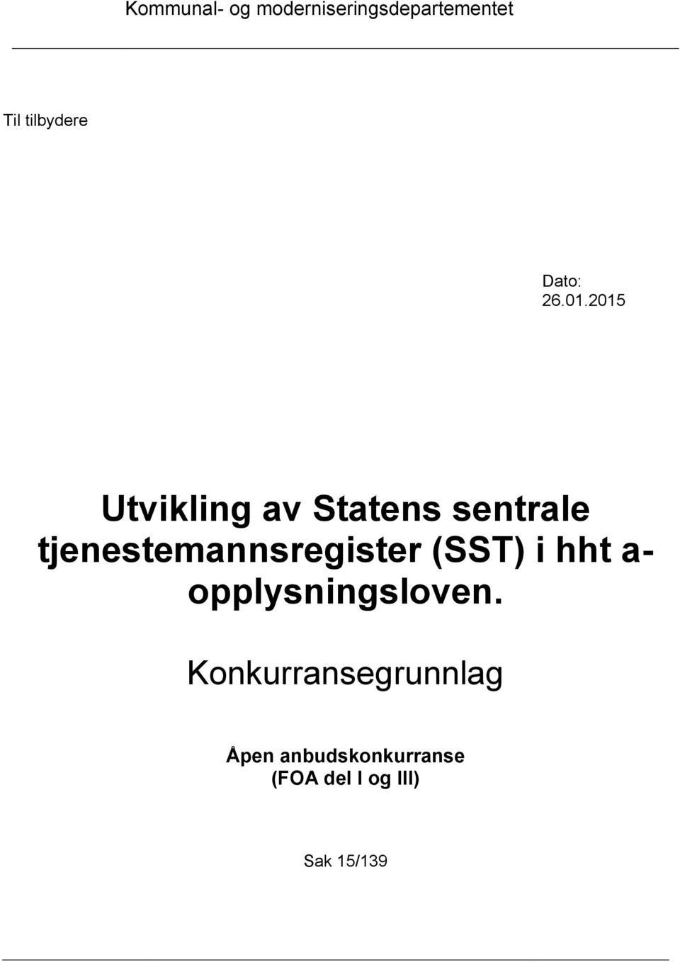 tjenestemannsregister (SST) i hht a-