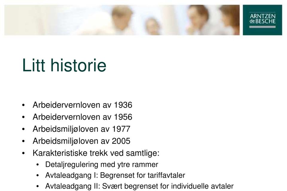 trekk ved samtlige: Detaljregulering med ytre rammer Avtaleadgang I: