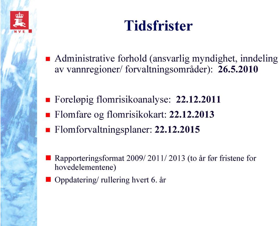 2011 Flomfare og flomrisikokart: 22.12.