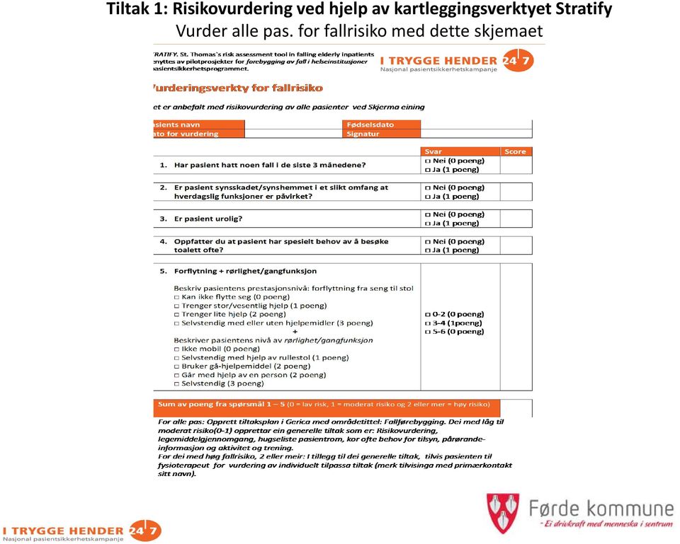 Stratify Vurder alle pas.