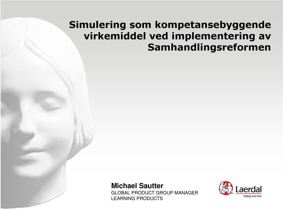 Samhandlingsreformen Michael Sautter