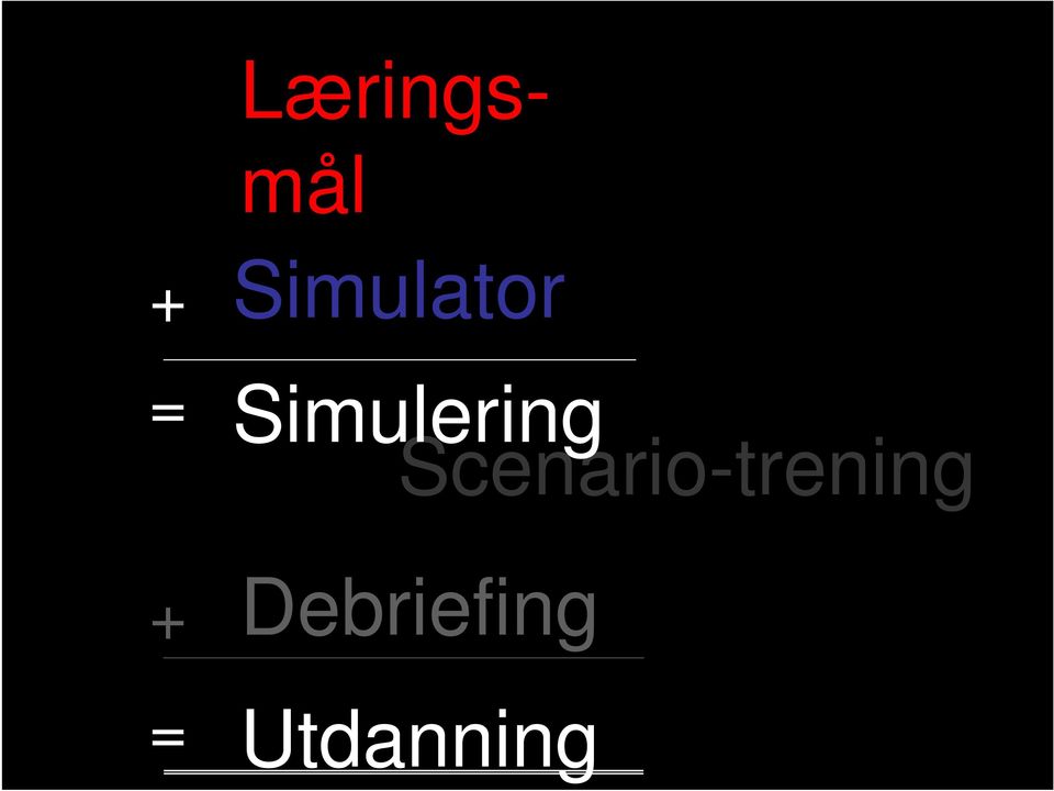 Simulering