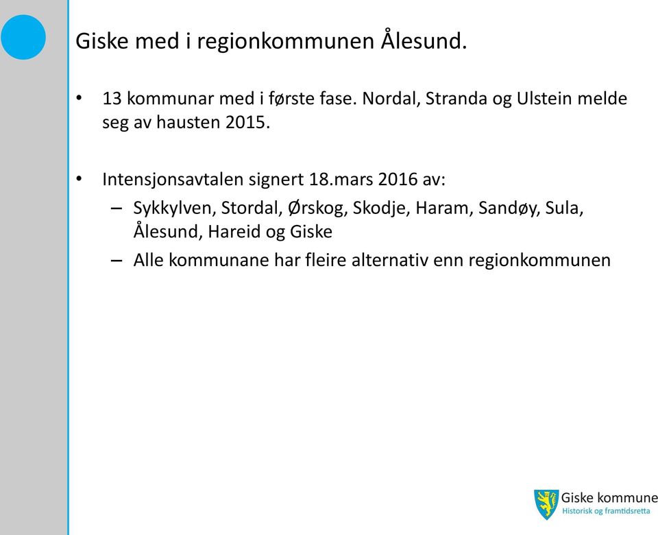 Intensjonsavtalen signert 18.