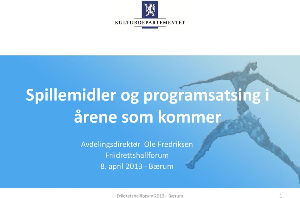 Avdelingsdirektør Ole