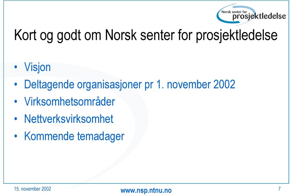 organisasjoner pr 1.