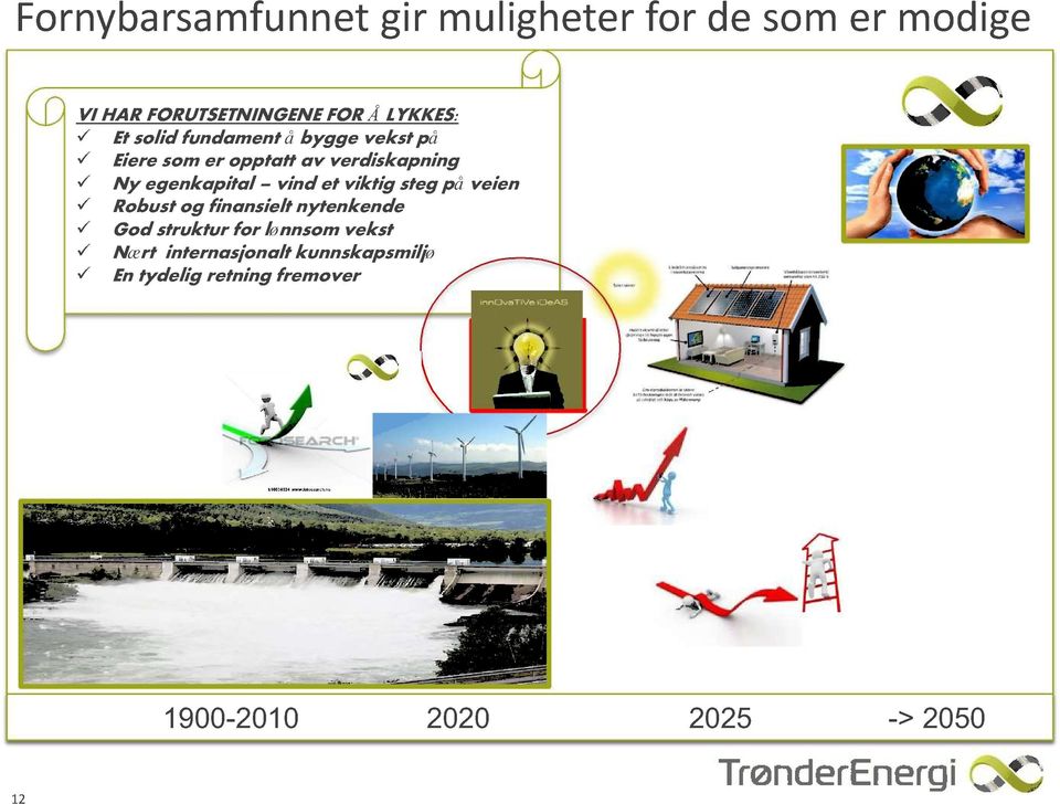 vind et viktig steg på veien Robust og finansielt nytenkende God struktur for lønnsom vekst