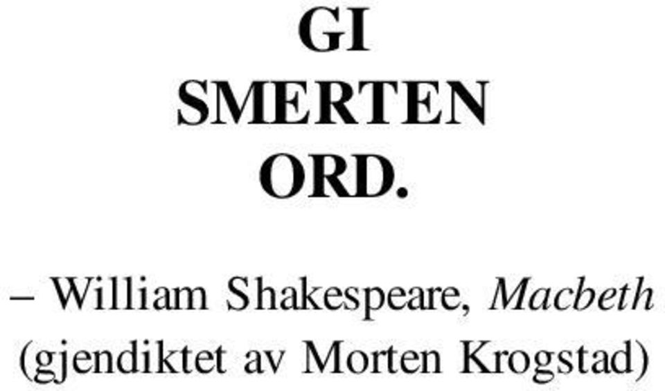 Shakespeare,