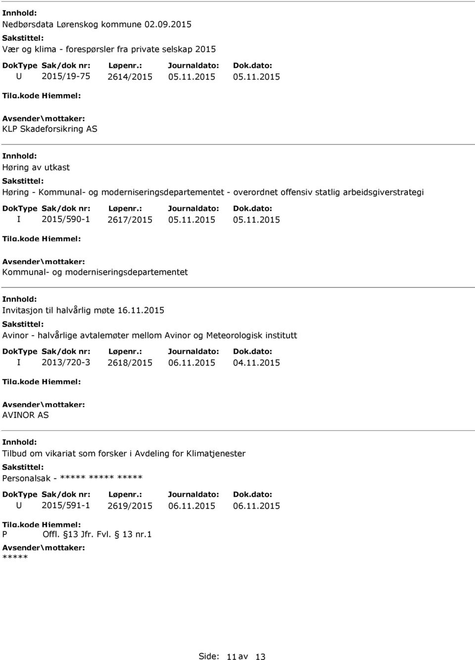 moderniseringsdepartementet - overordnet offensiv statlig arbeidsgiverstrategi 2015/590-1 2617/2015 Kommunal- og moderniseringsdepartementet