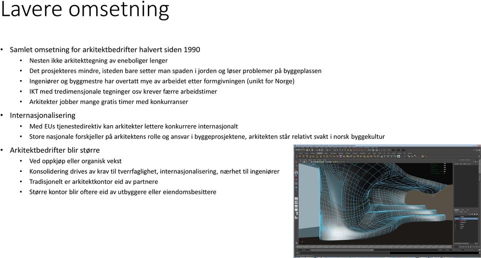 mange gratis timer med konkurranser Internasjonalisering Med EUs tjenestedirektiv kan arkitekter lettere konkurrere internasjonalt Store nasjonale forskjeller på arkitektens rolle og ansvar i