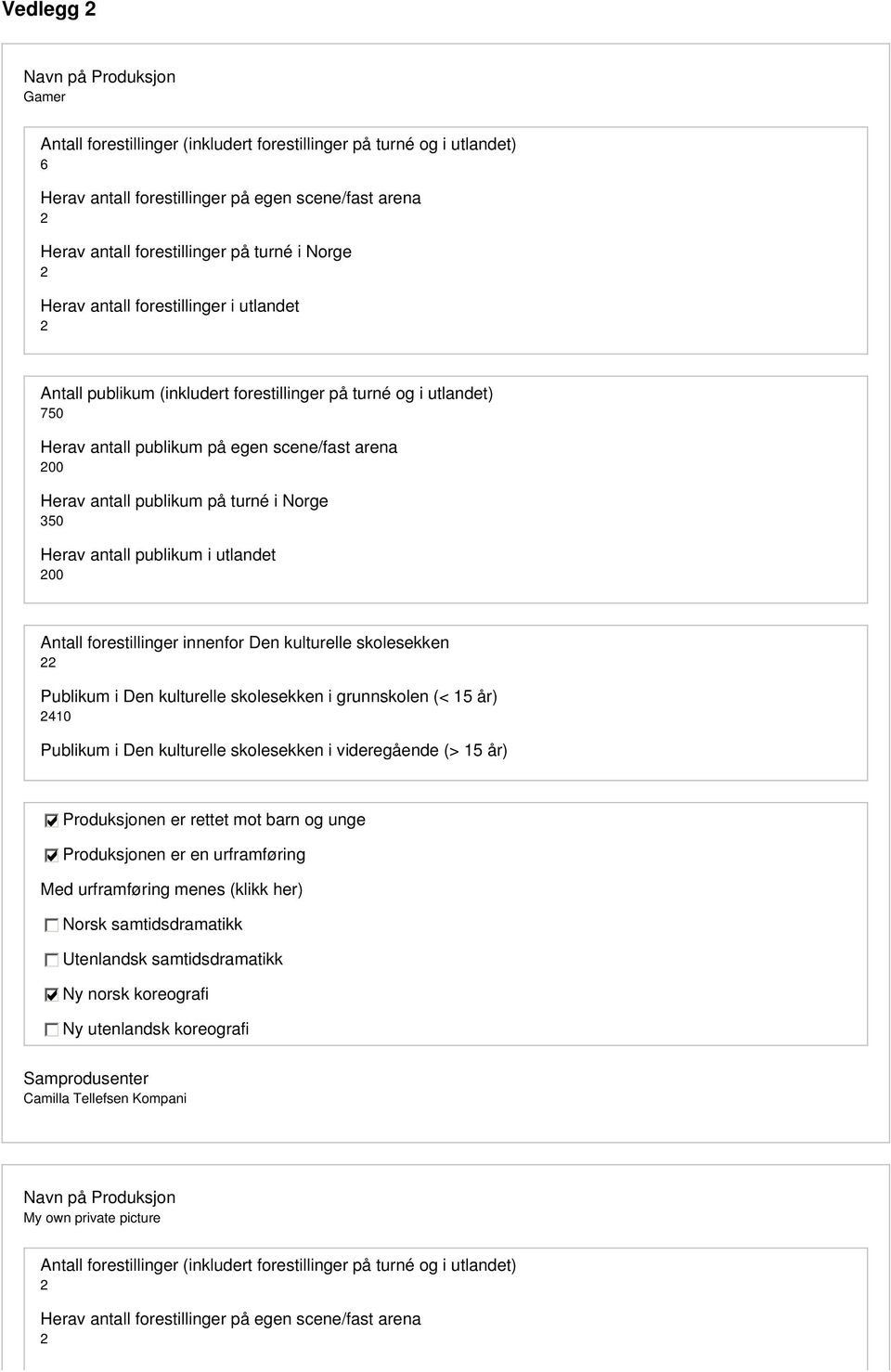 år) 40 Publikum i Den kulturelle skolesekken i videregående (> 5 år)